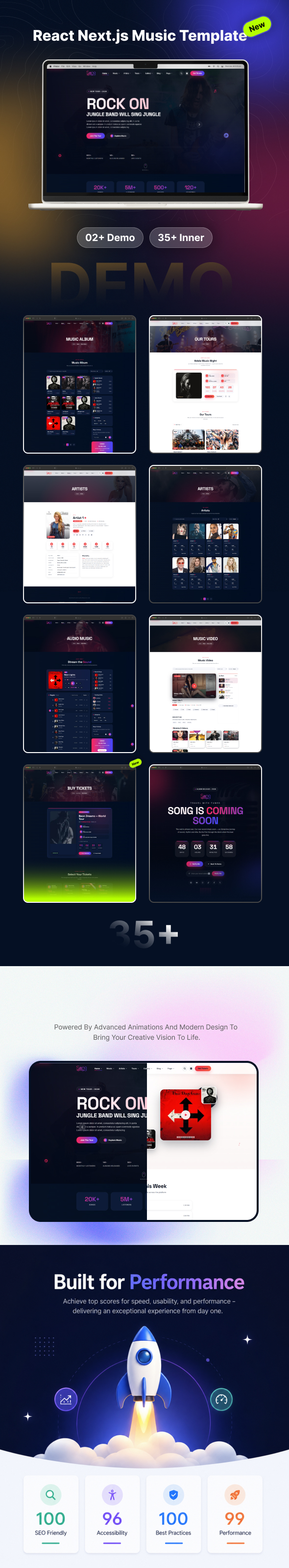 Song Music Template Preview